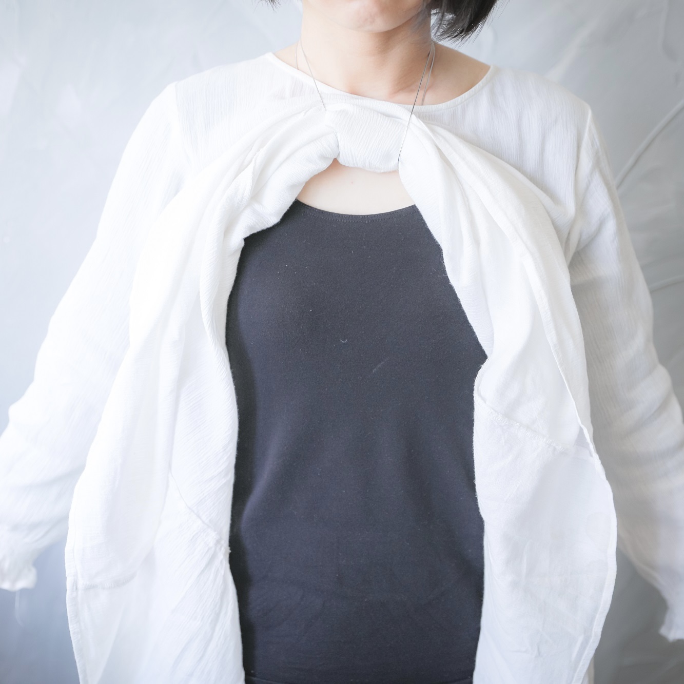 Kiko＋の木のアクセサリー付きオーガニックおむつケーキ1段／全5色
