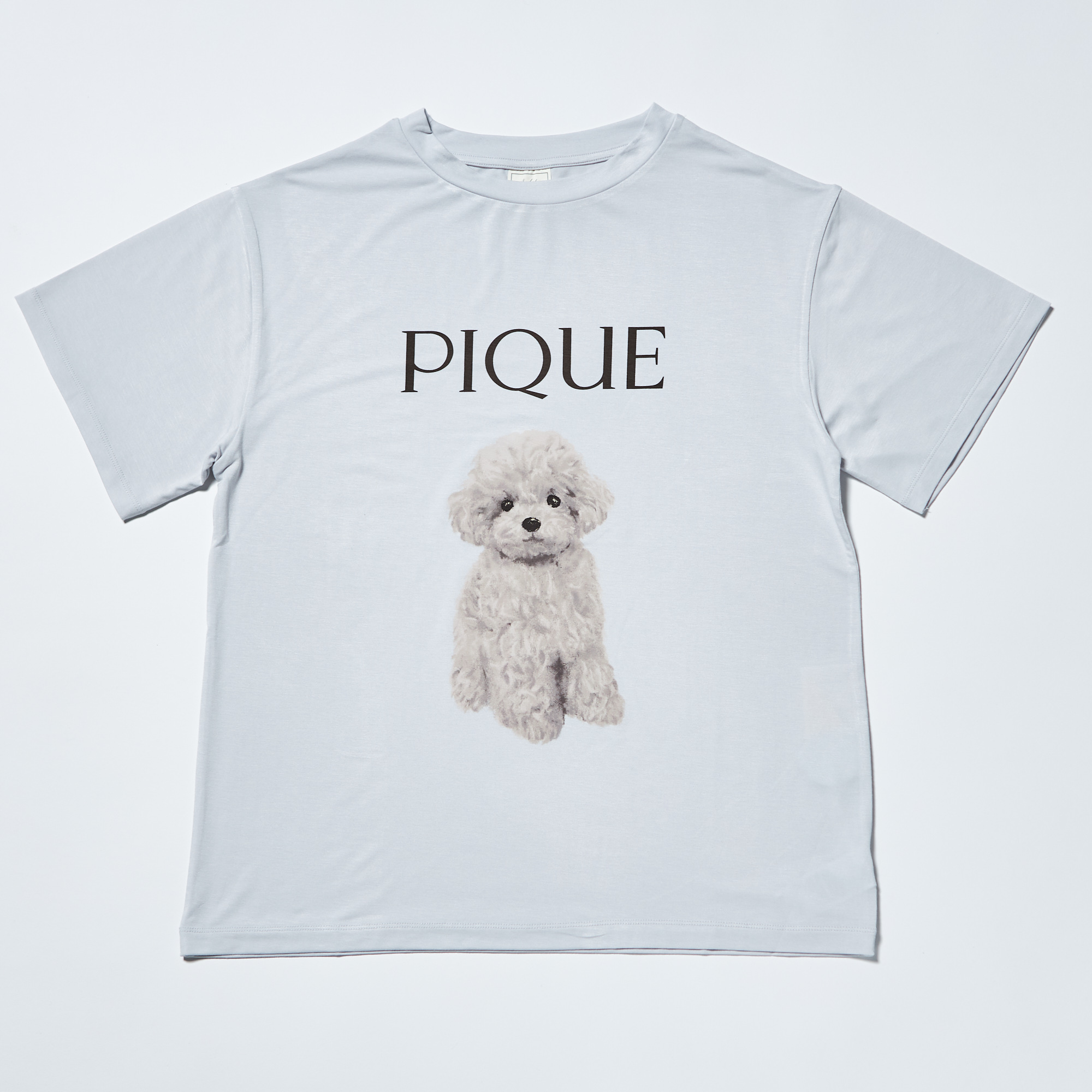 WOMEN】トイプードル柄 ワンポイントTシャツ | gelato pique ...