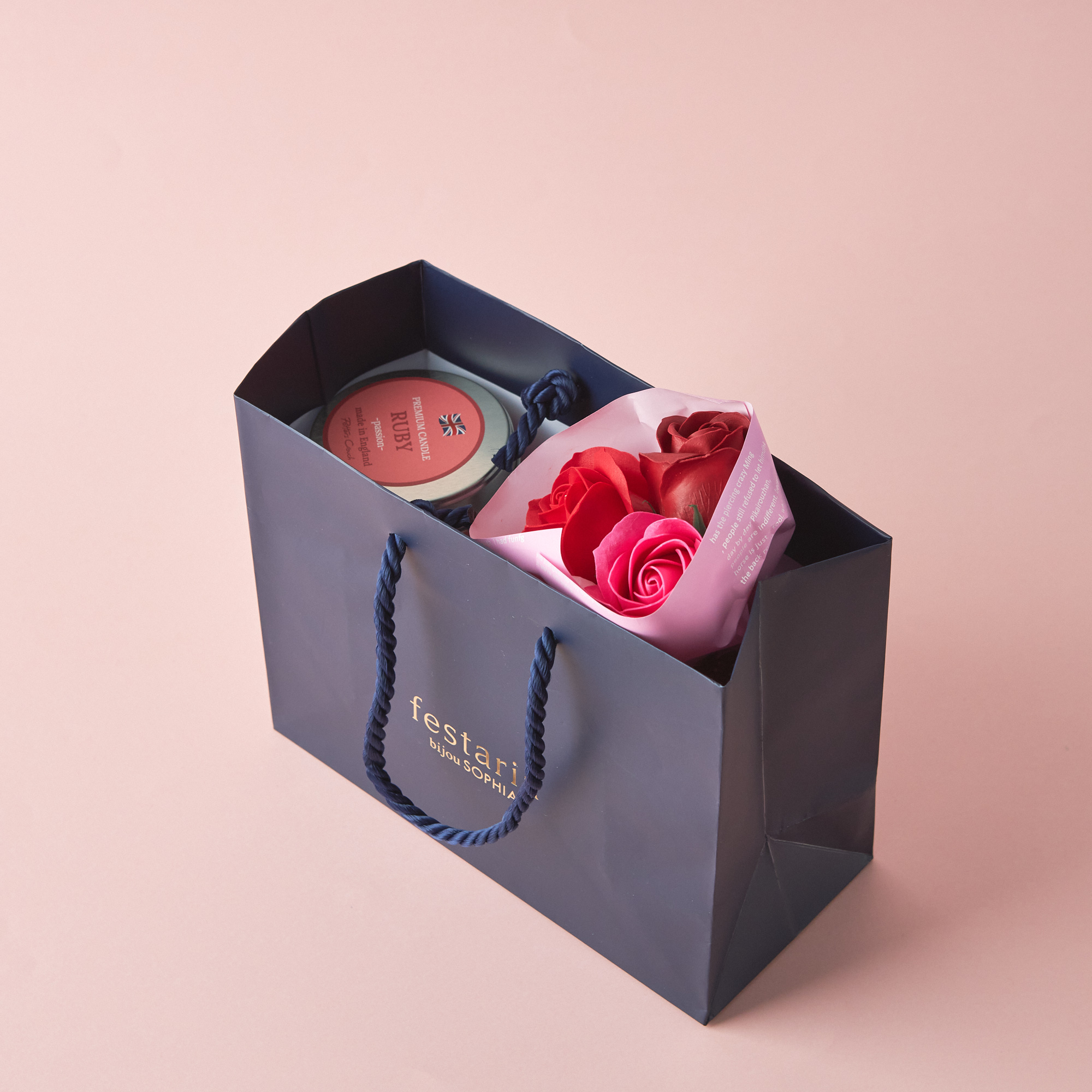 【可愛い彼女へ1年目のおすすめ誕プレ】鮮やか誕生石キャンドル&ジュエリーセット