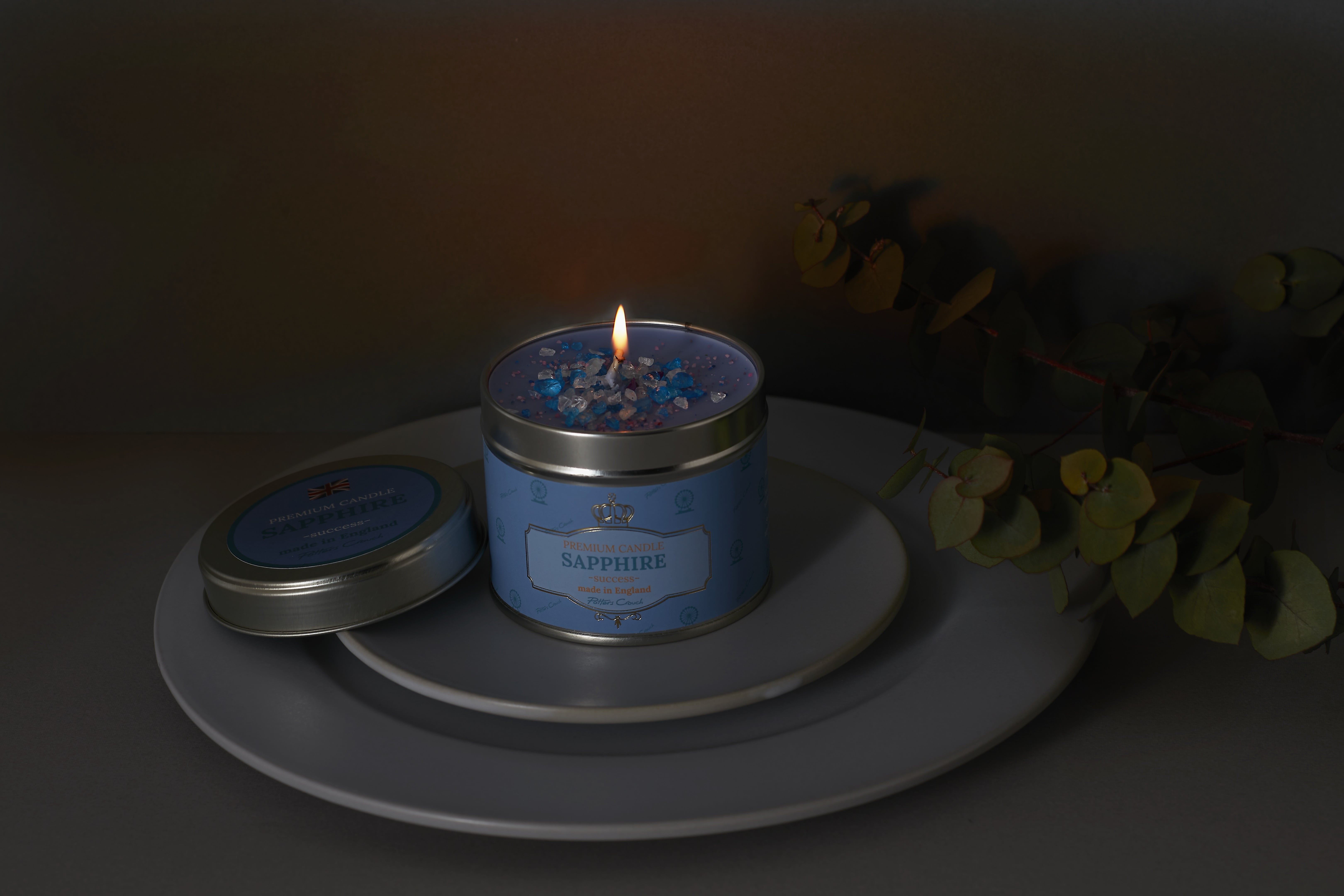 【可愛い彼女へ1年目のおすすめ誕プレ】鮮やか誕生石キャンドル&ジュエリーセット