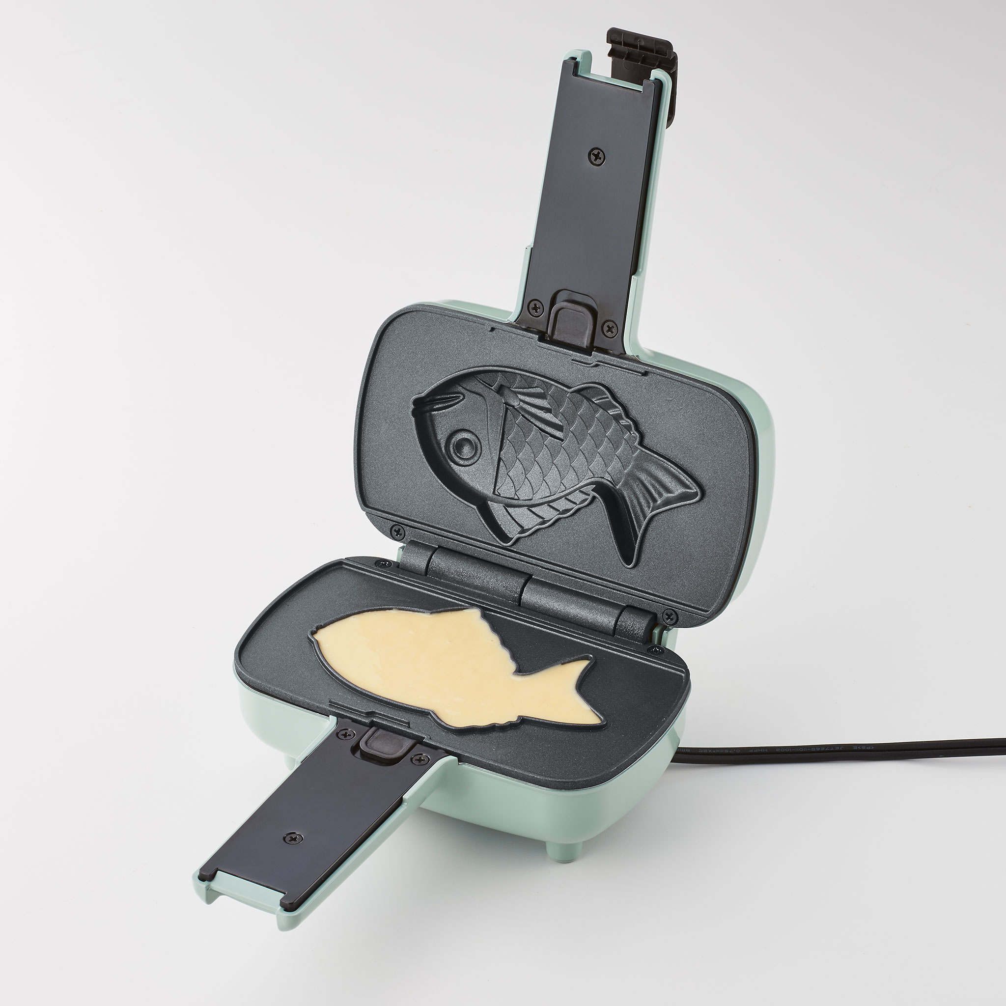 【交換プレート付きセット】ハーフホットサンドメーカー&たい焼きプレート