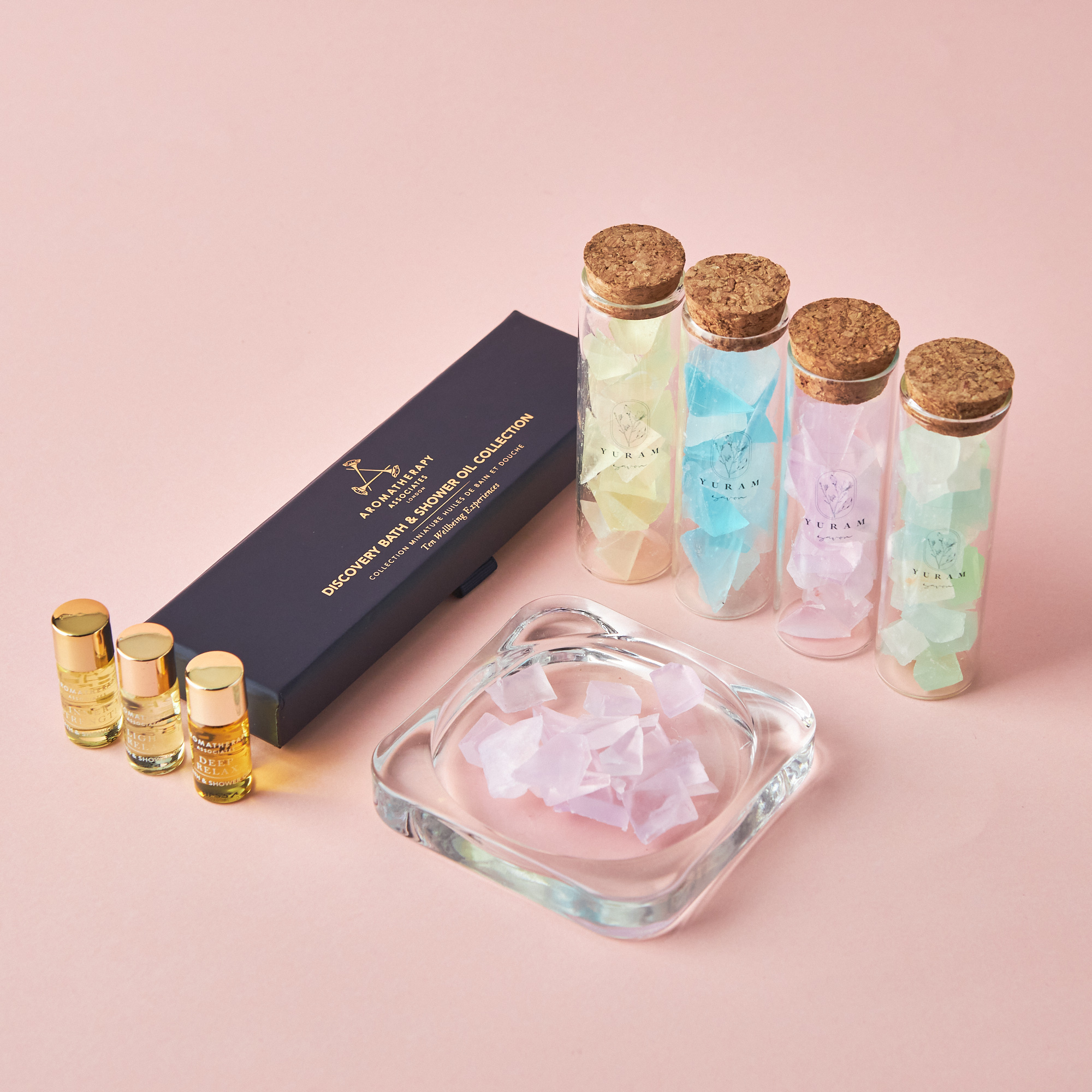 【ギフトBOX付・彼女へ2年目のおすすめ誕プレ】香り溢れるアロマバスオイル&ソープセット