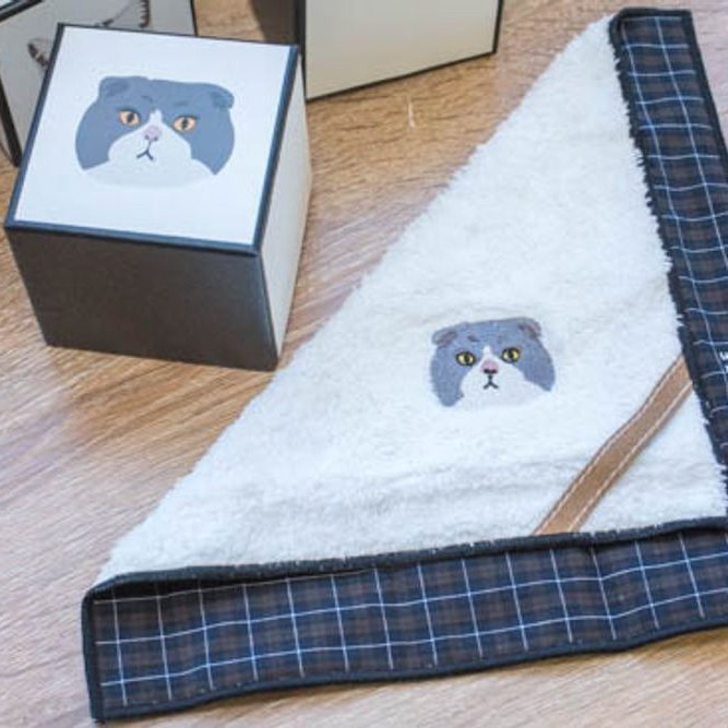 ドッグ＆キャット ハンカチセット