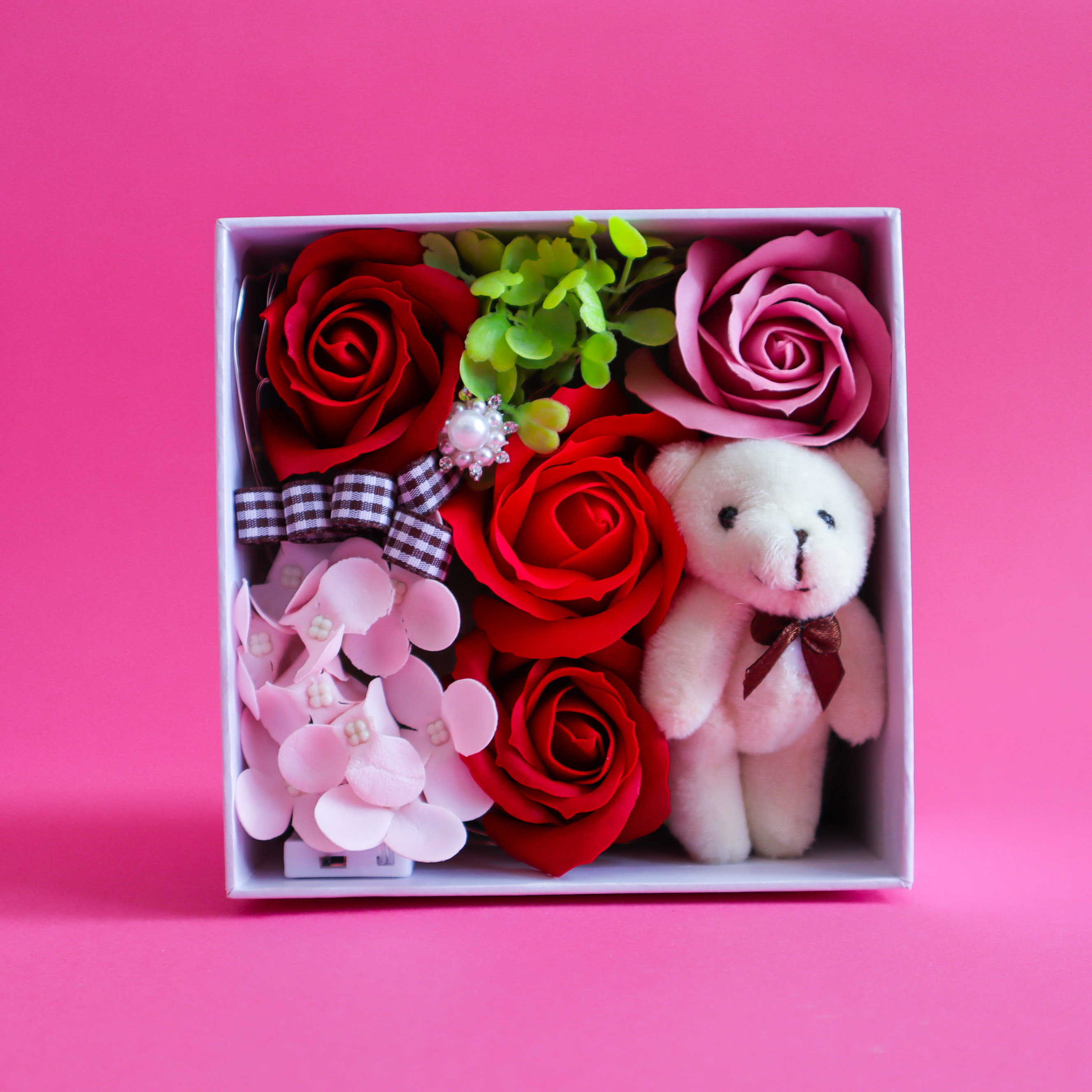 LEDアンジュベア（観賞用ソープフラワー）【全5色】