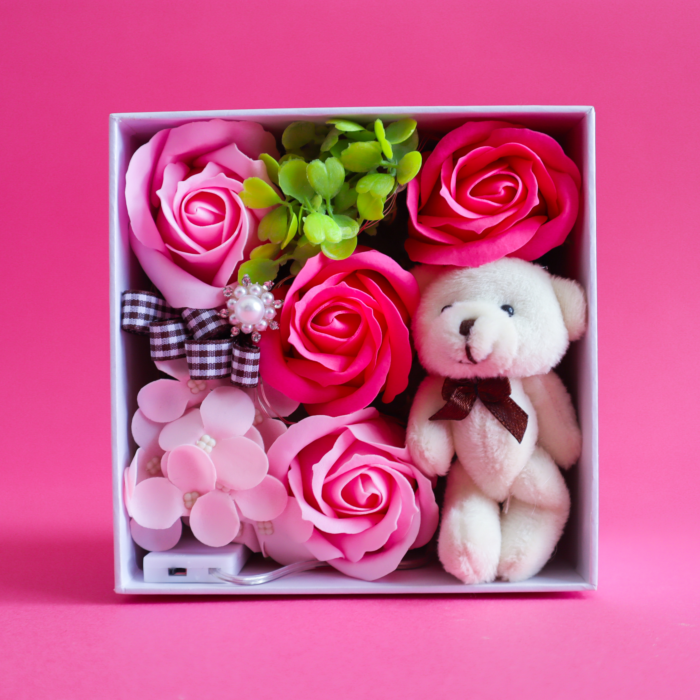 LEDアンジュベア（観賞用ソープフラワー）【全5色】