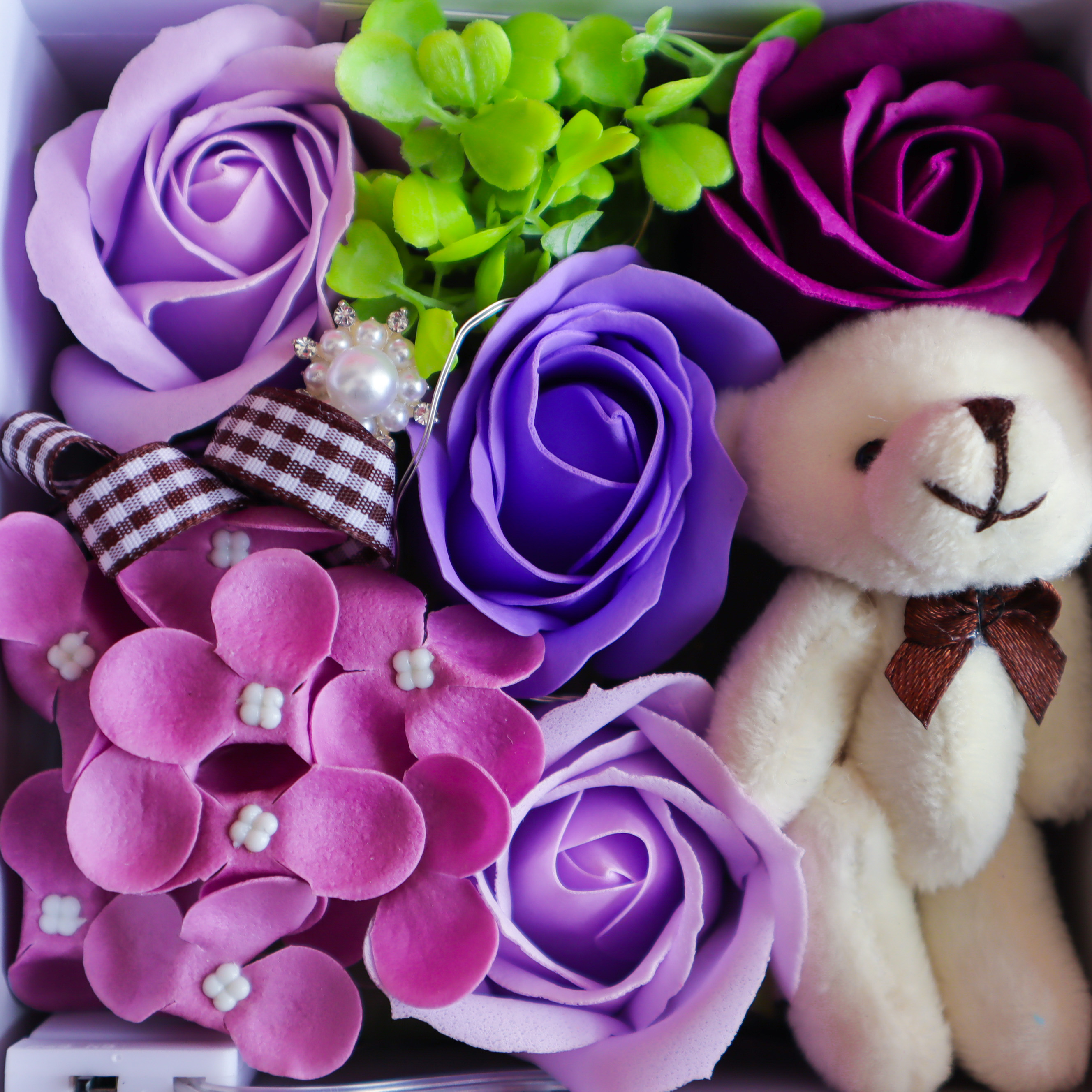 LEDアンジュベア（観賞用ソープフラワー）【全5色】