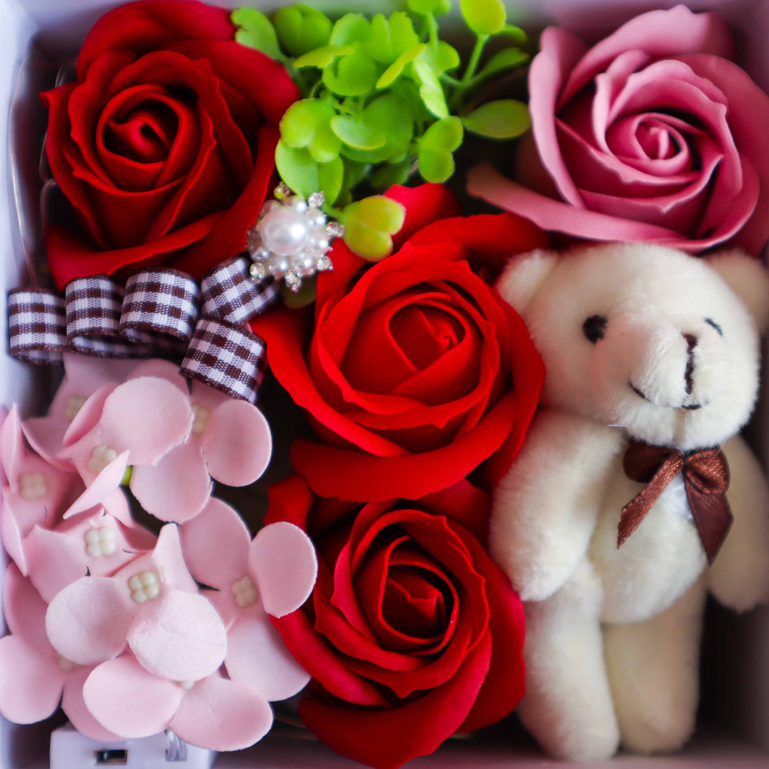 LEDアンジュベア（観賞用ソープフラワー）【全5色】