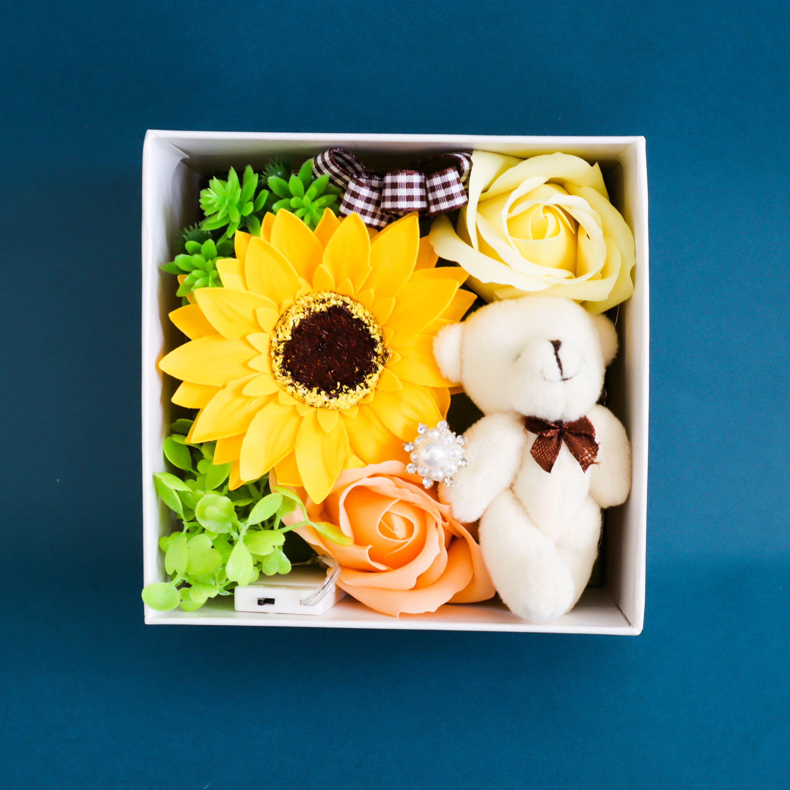 LEDアンジュベア（観賞用ソープフラワー）【全5色】