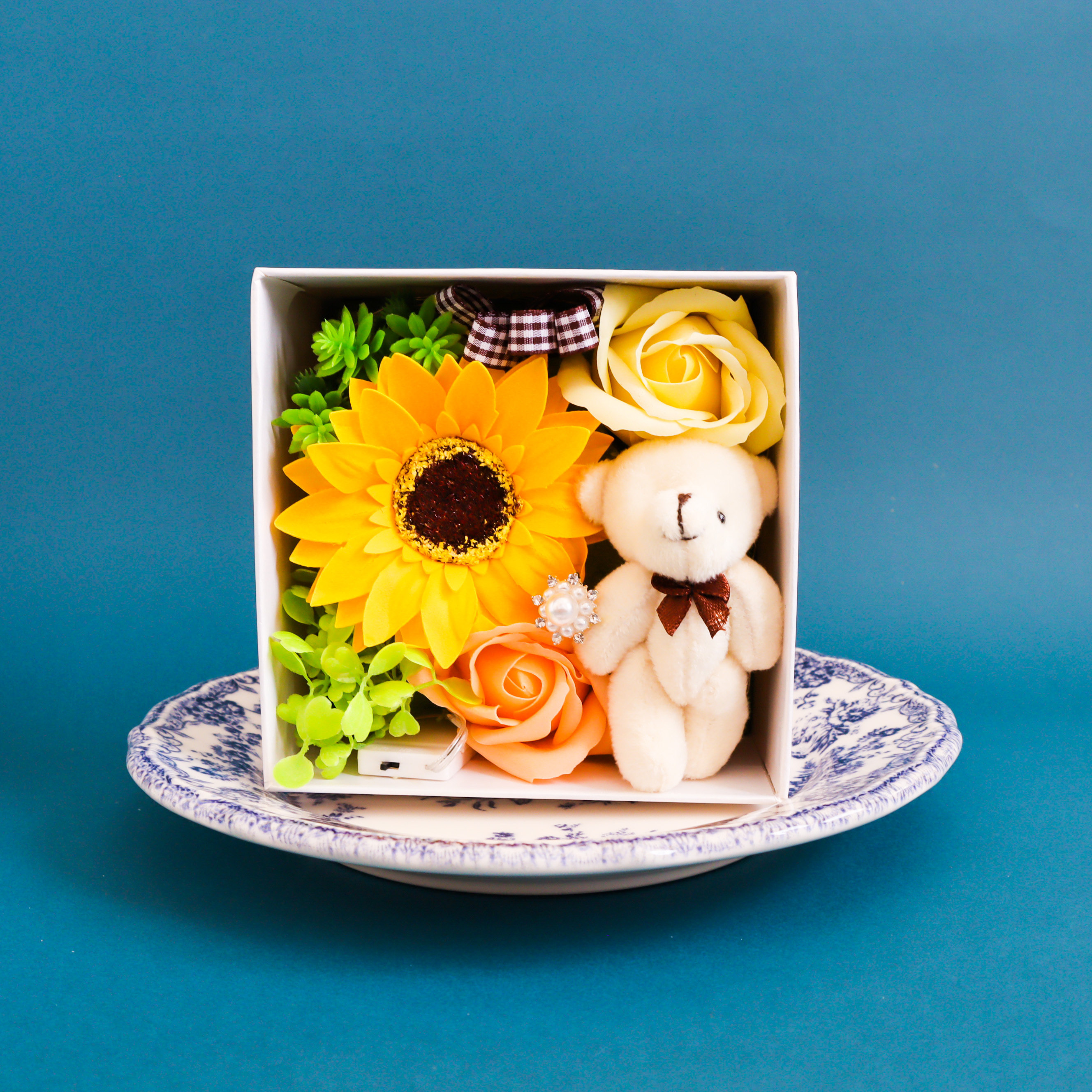 LEDアンジュベア（観賞用ソープフラワー）【全5色】