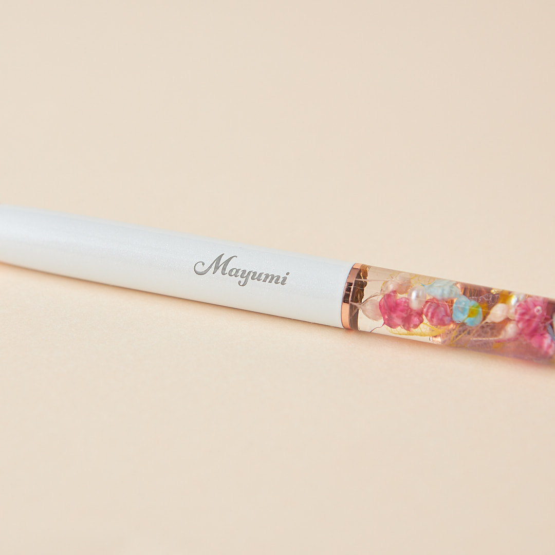 【名入れギフト】母の日限定！カーネーション ハーバリウムボールペン