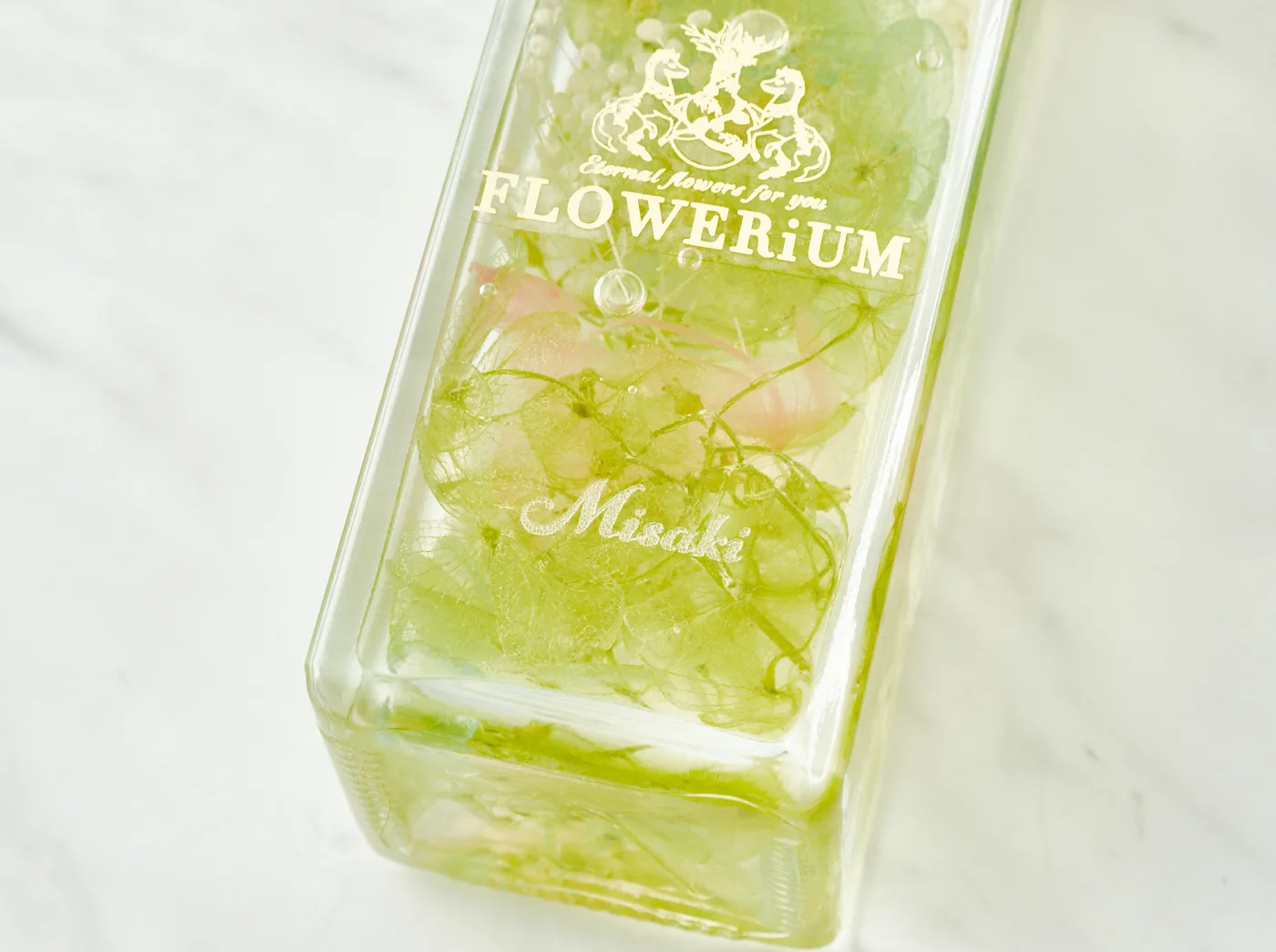 【スイートフラワーセット】フラワリウムと華やぐスイーツセット