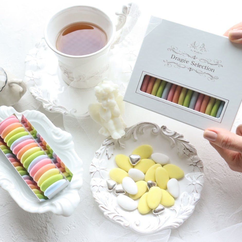 母の日2023 フランス産 ドラジェ アソートボックス ホワイト 帯付き S-5