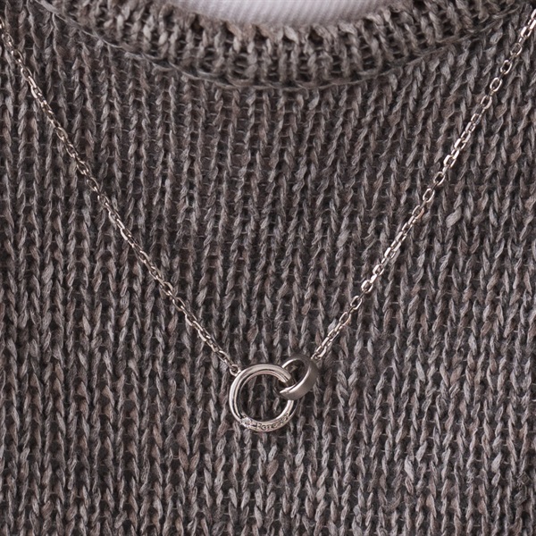 【ペアデザインセット】サークルネックレスセット