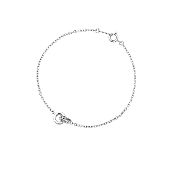 【ペアデザインセット】サークルリングブレスレットセット