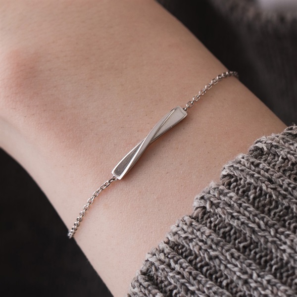 【ペアデザインセット】バーラインブレスレットセット