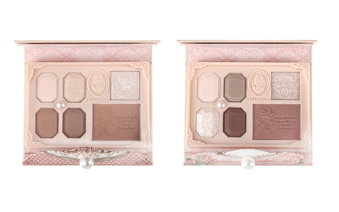 【BOX付き】女王のカメオミニマルチパレット＋彫刻リップセット