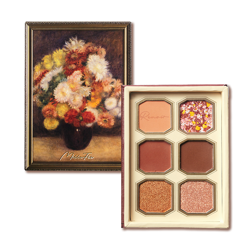 BOX付き】絵画アイシャドウパレット＋チークセット | TANP