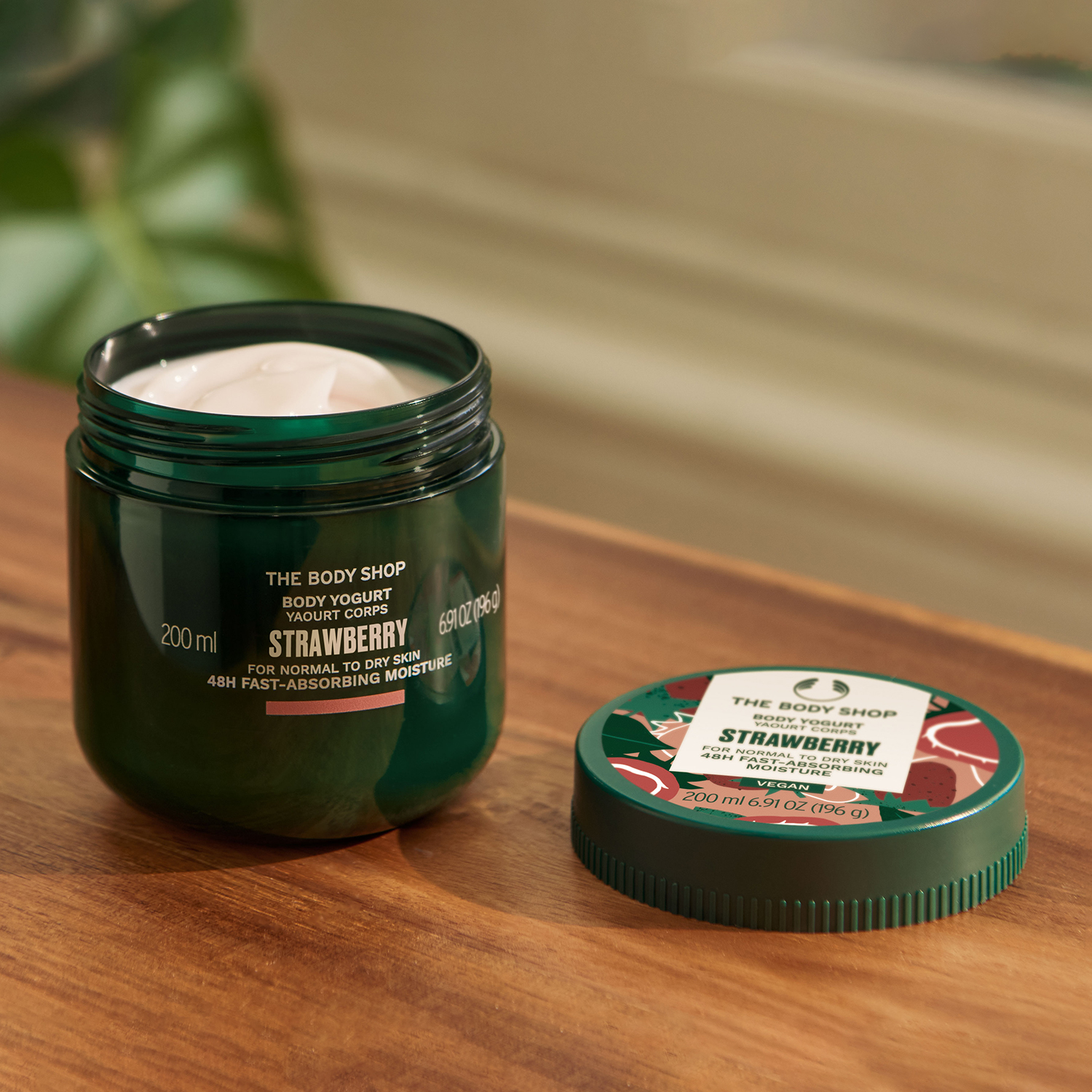 【名入れ刻印】木製パドルブラシ&ボディヨーグルトセット