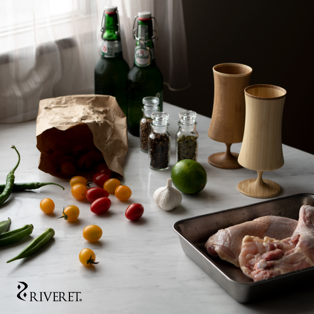 【結婚祝い】ペアビアグラス&クチポールカトラリーセット