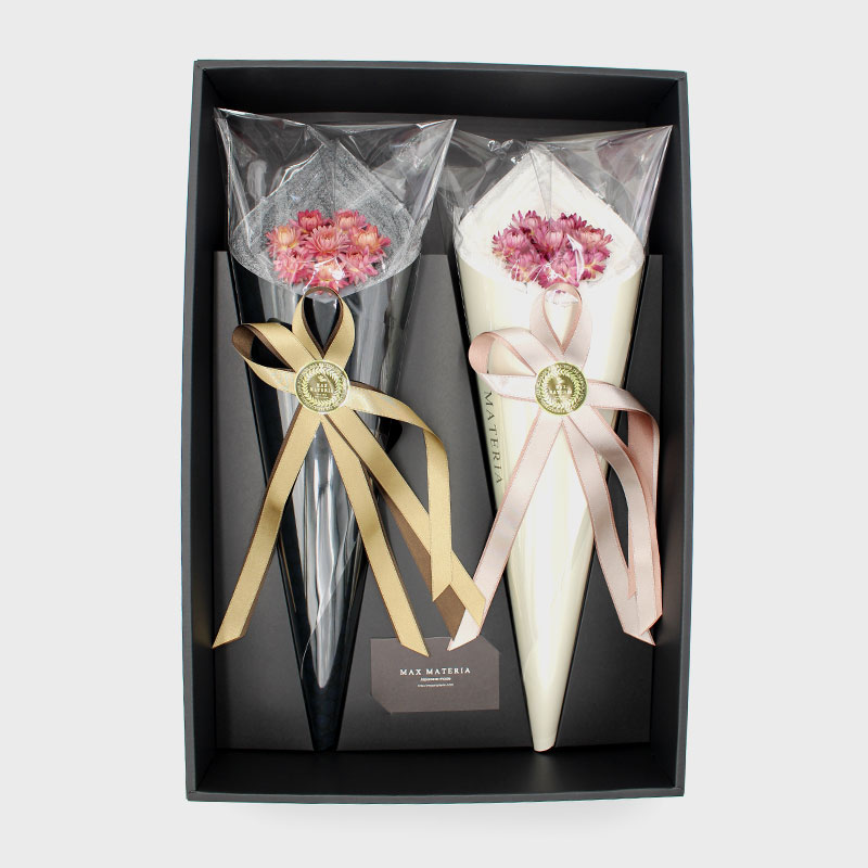 【結婚祝い】ペアグラス&花束バスタオルセット