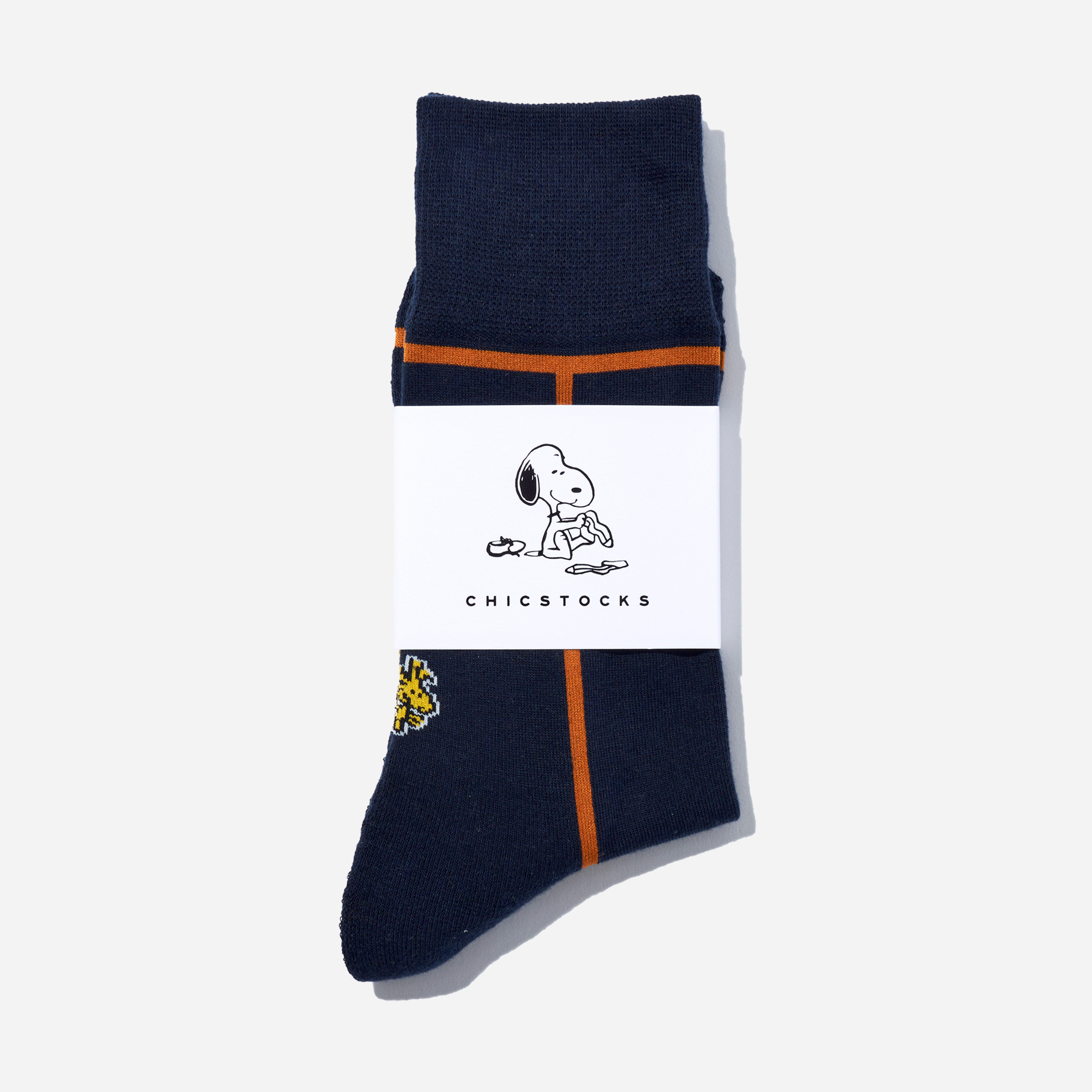 【レディース1足】SNOOPYのラインソックス 日本製