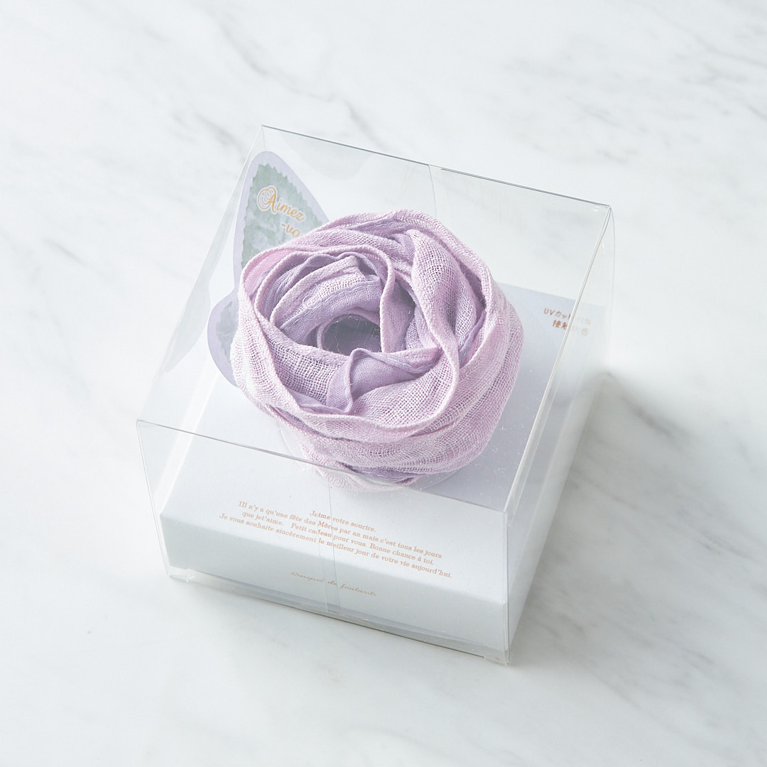 【母ギフト】お花ストール