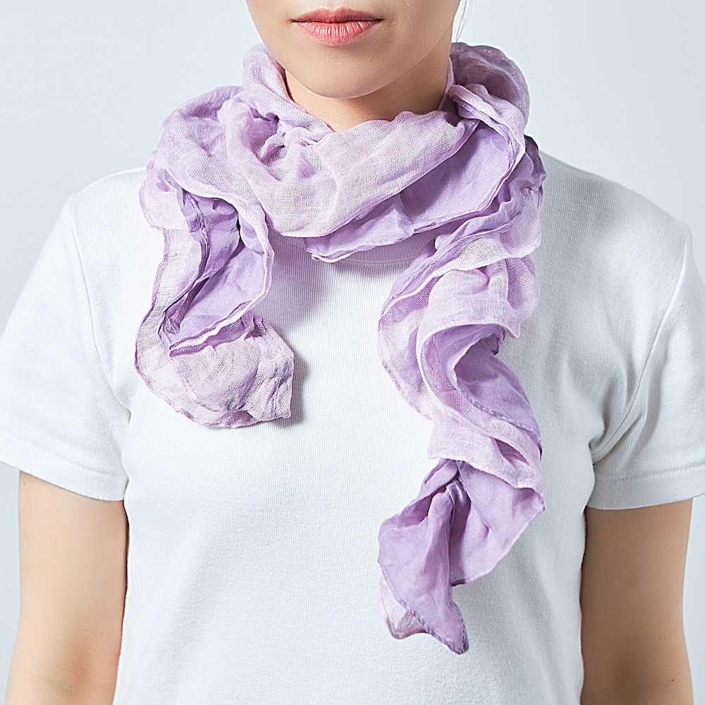【UV対策】【冷感ストールと温泉入浴剤の贅沢】お花ストールと限りなく天然温泉に近い入浴剤のセット