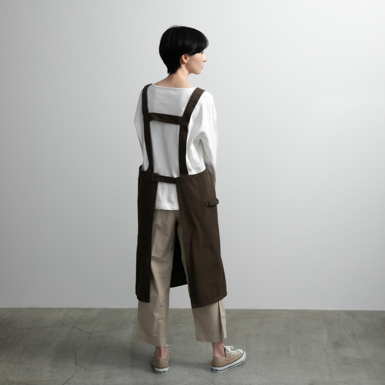 H型エプロン（キャンバス）