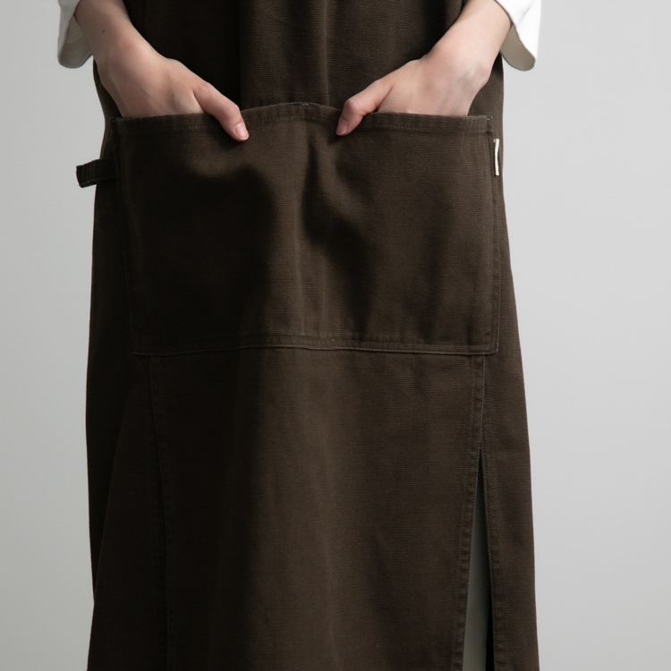 H型エプロン（キャンバス）