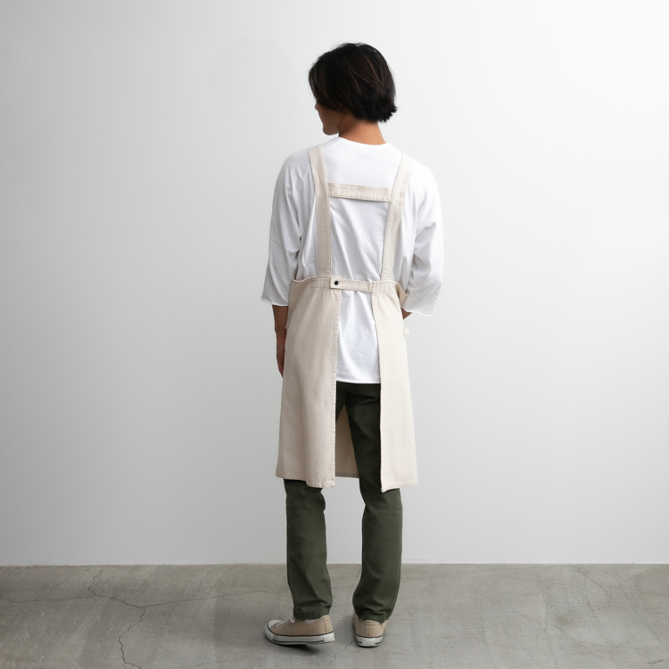 H型エプロン（キャンバス）