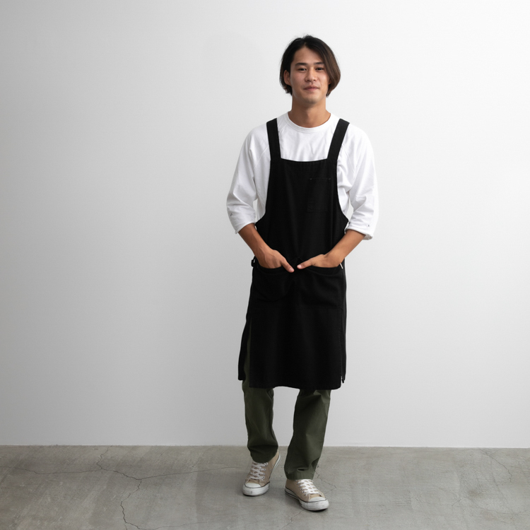 H型エプロン（キャンバス）