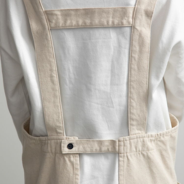 H型エプロン（キャンバス）