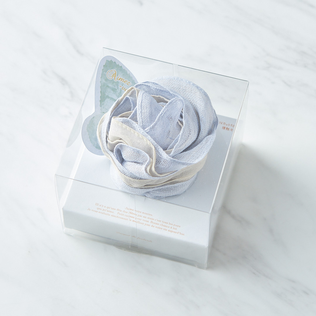 【母ギフト】【UVカット・冷感】お花ストールとカーネーションフレグランス９輪入のセット