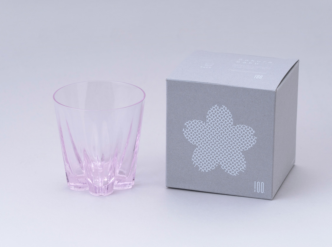 【晩酌のおともに】さくらさくロックグラスと選べるこだわりのおつまみ缶セット