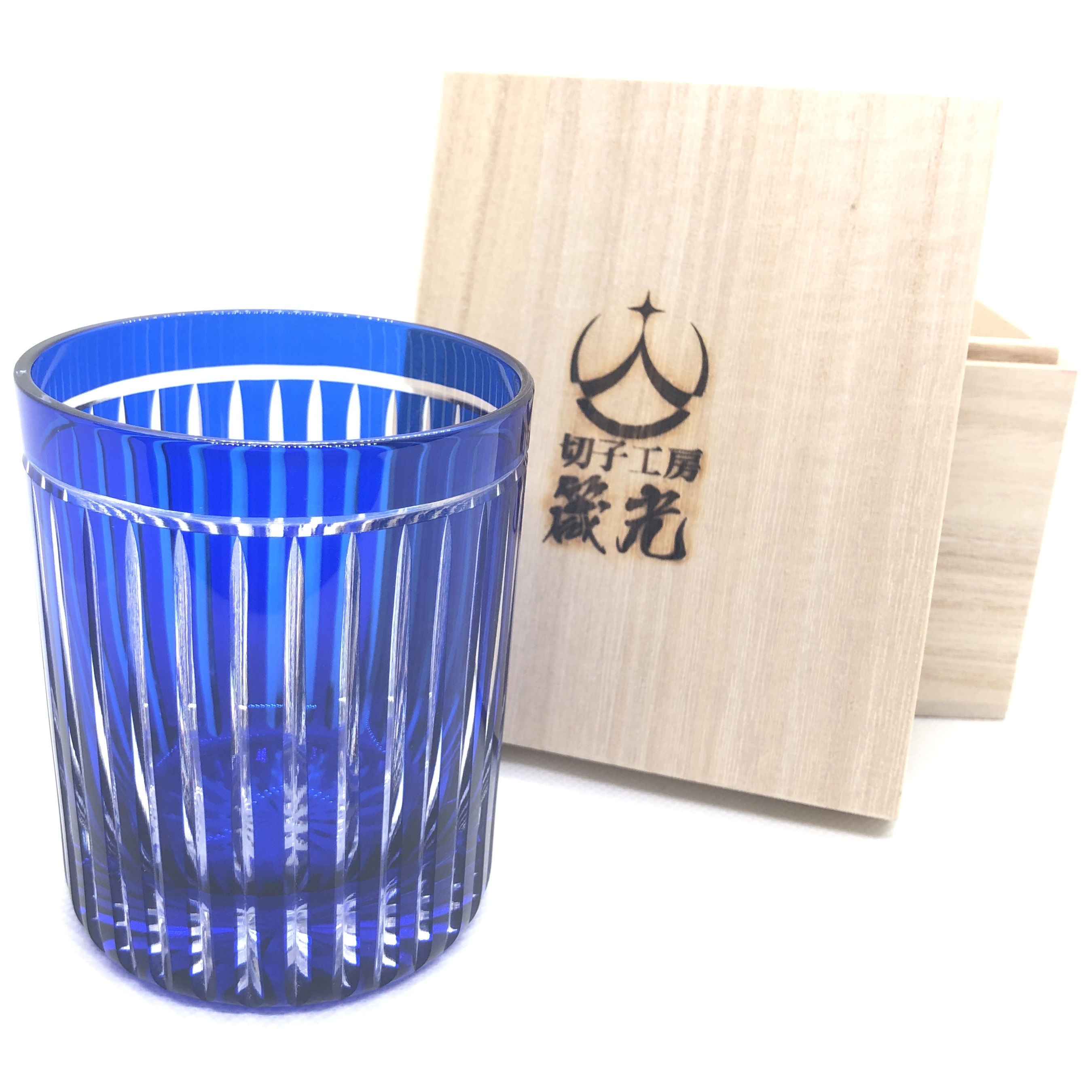 竹林ロックグラス