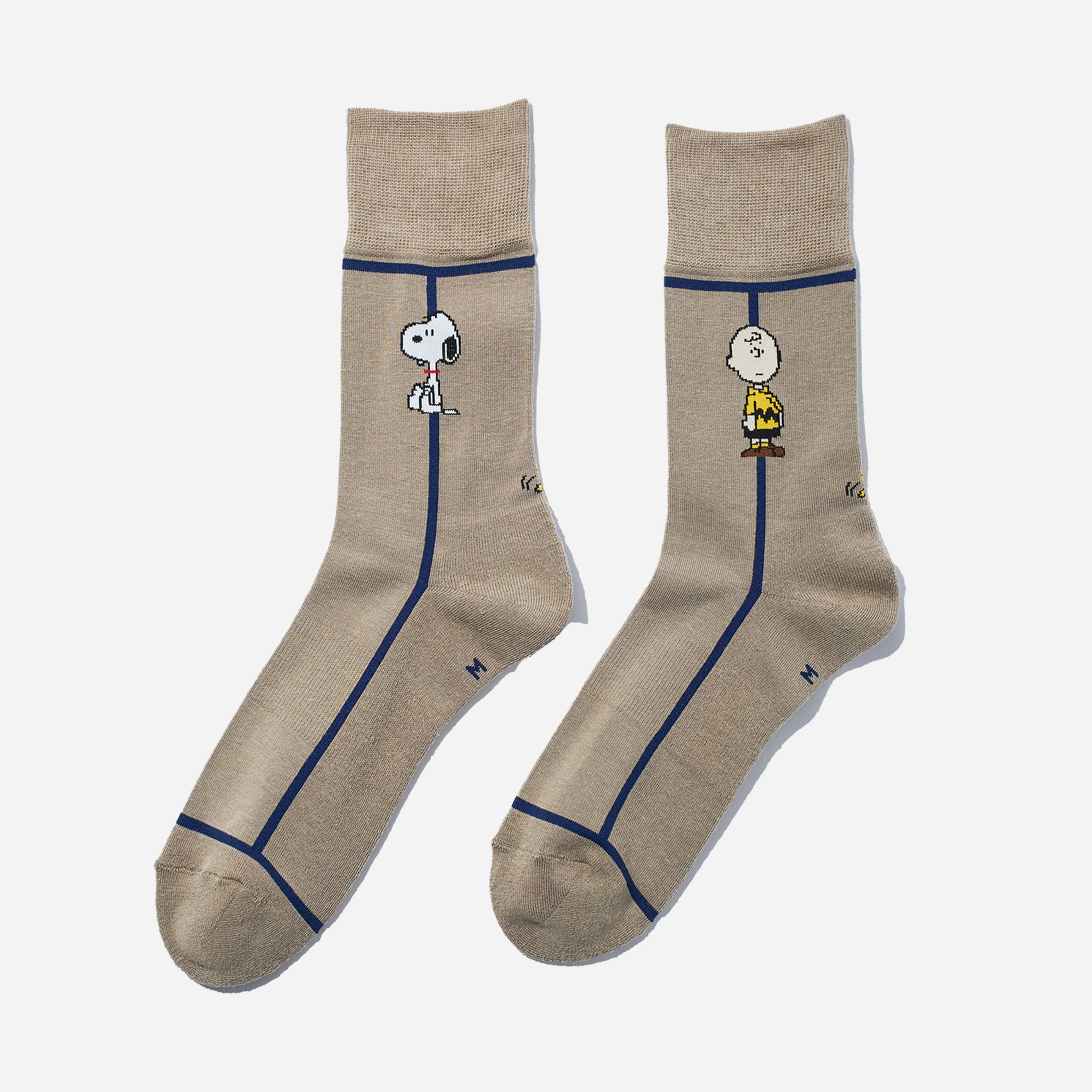 【選べるメンズ2足セット】SNOOPYの日本製靴下 Lサイズ