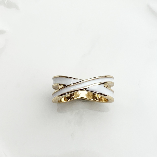 クロスデザインセットリング