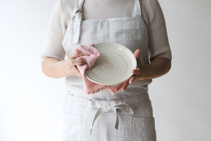 【kontex】MOKU LINEN　エプロン