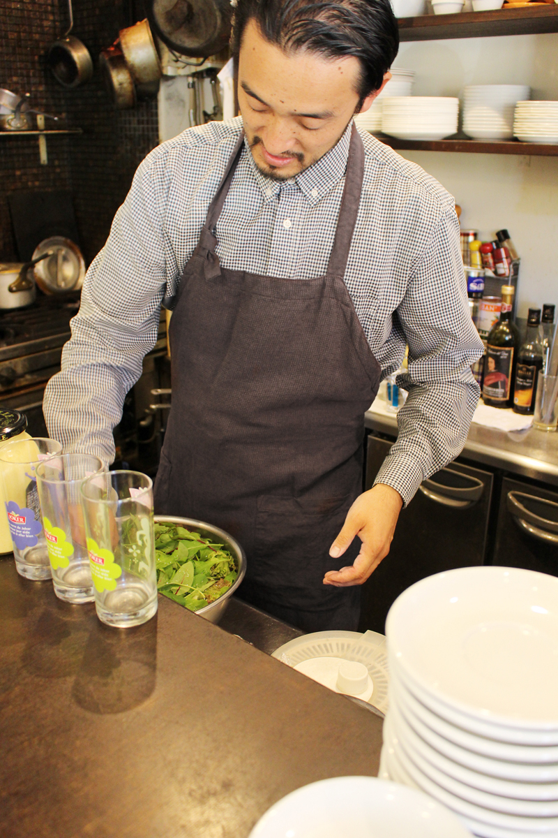 【kontex】MOKU LINEN　エプロン