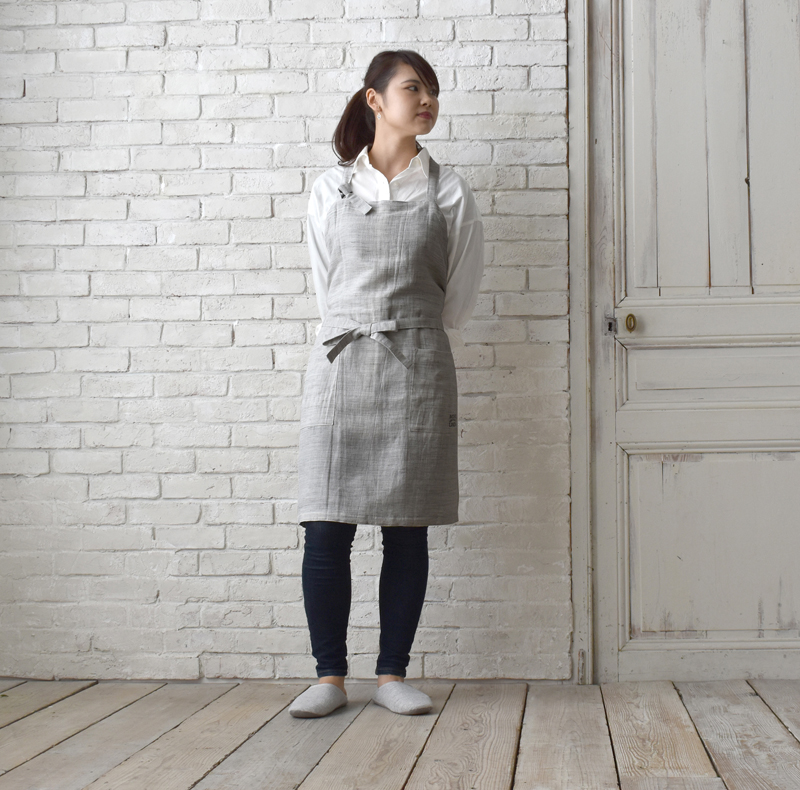 【kontex】MOKU LINEN　エプロン