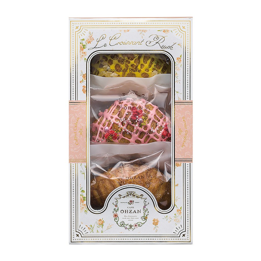 【数量限定/常温OK】クロワッサンラスク3個入　ラフィネＢ