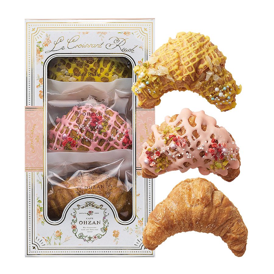 【数量限定/常温OK】クロワッサンラスク3個入　ラフィネＢ