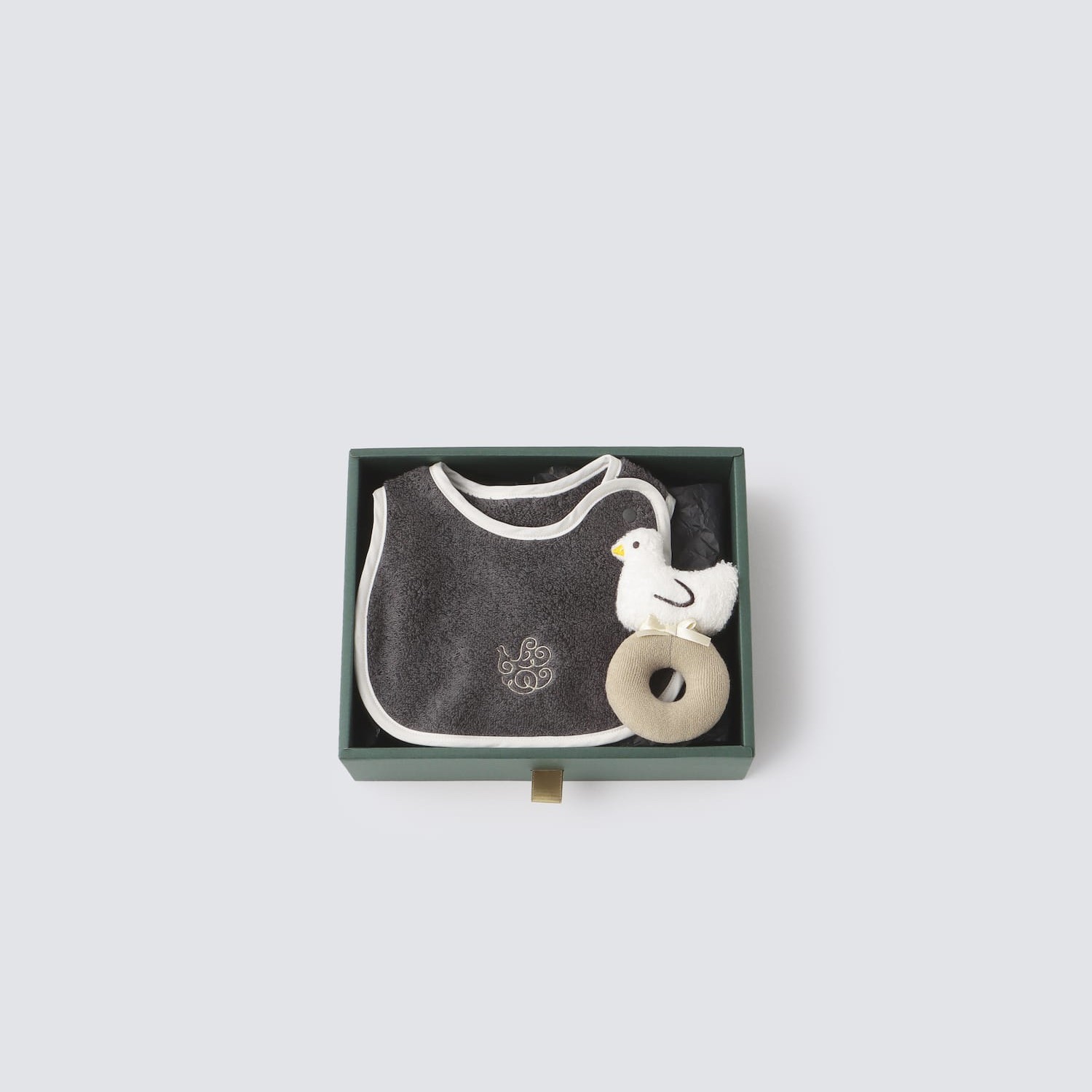 ベビーギフトセット（スタイ・ガラガラ）