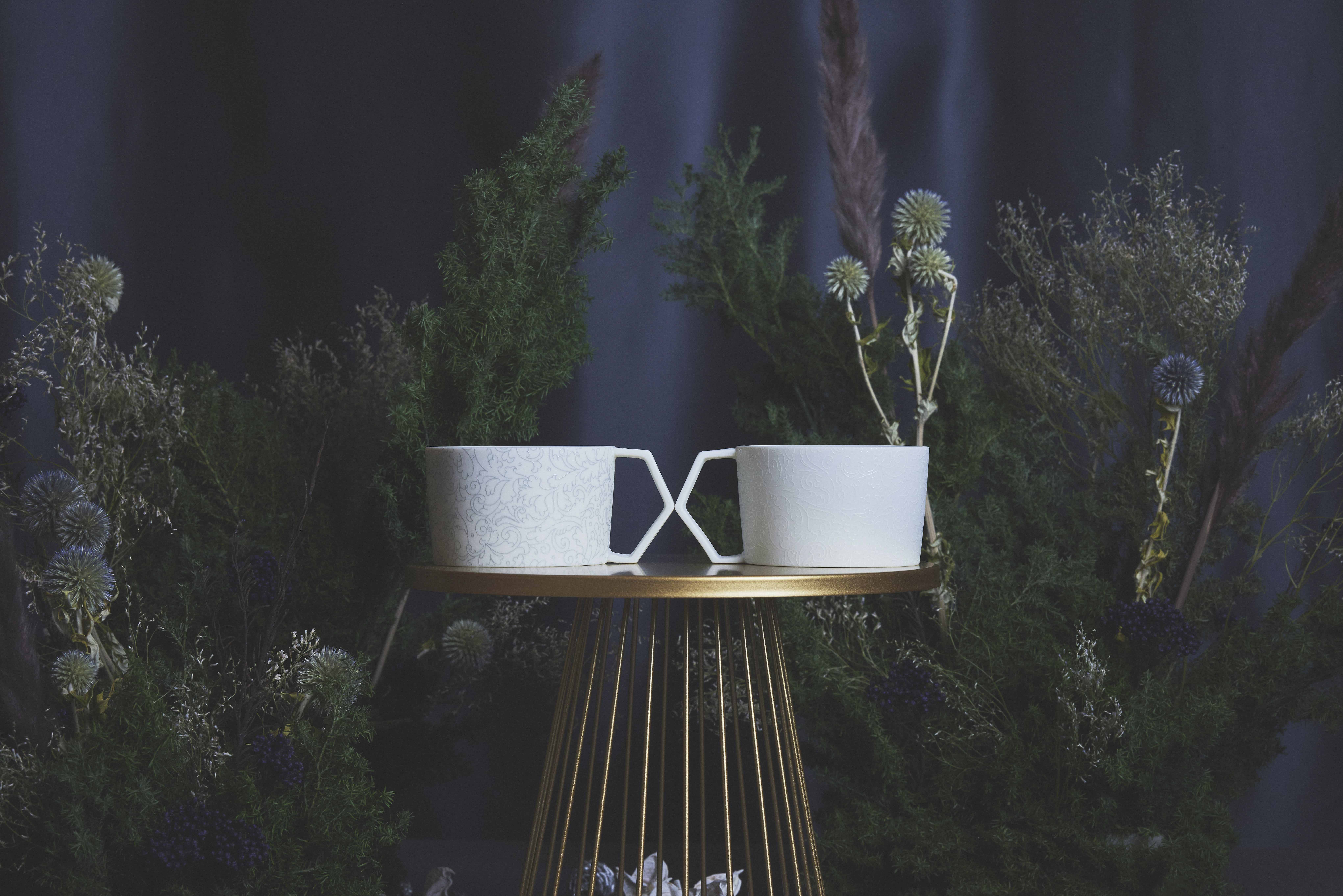 インテリアライクティーカップ2個入りセット