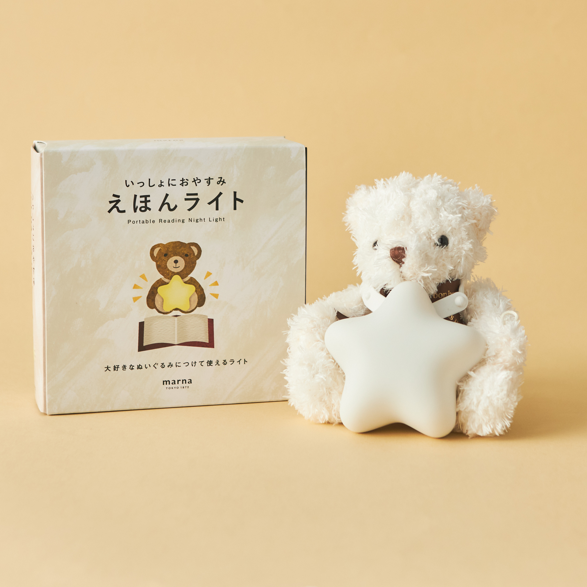 テディベアとえほんライトのセット