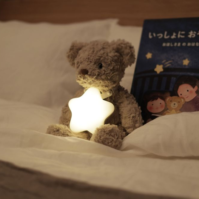 テディベアとえほんライトのセット