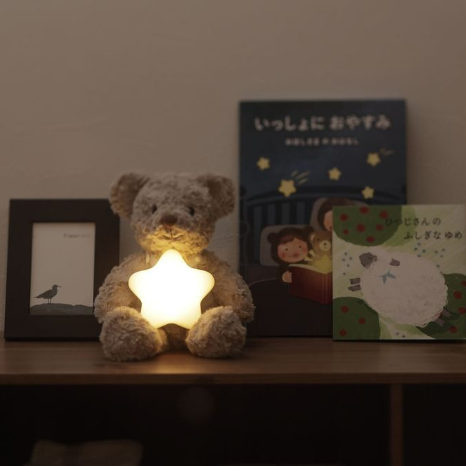 テディベアとえほんライトのセット