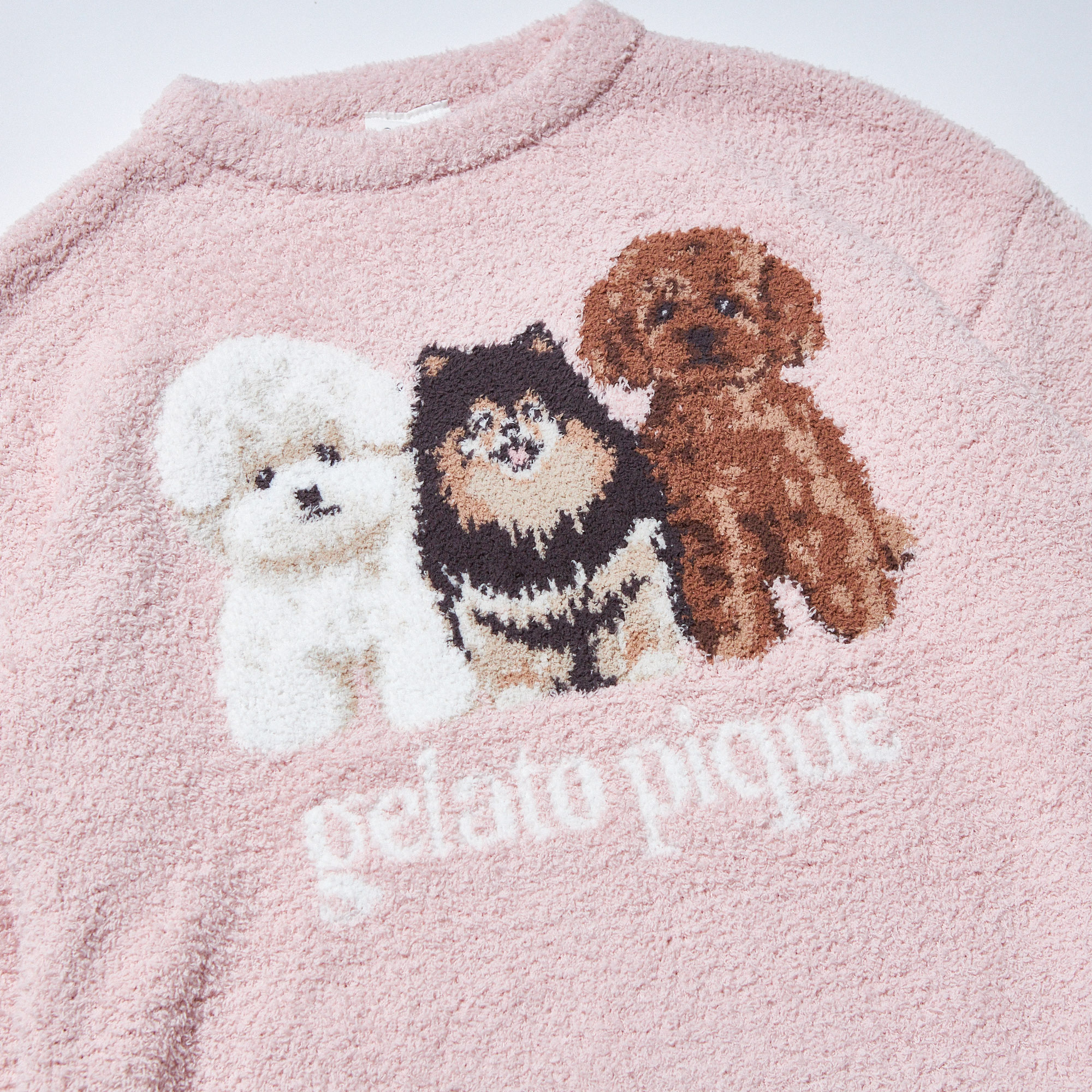 【WOMEN】パウダーDOG3柄JQDワンピース