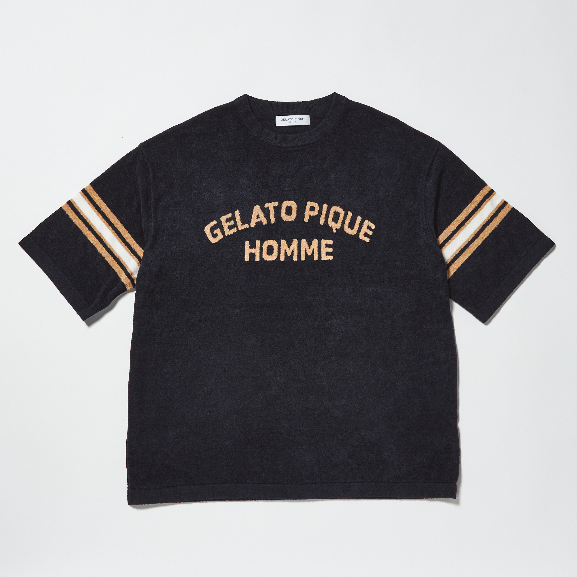 【HOMME】スムーズィーライト　ロゴプルオーバー＆ハーフパンツセット