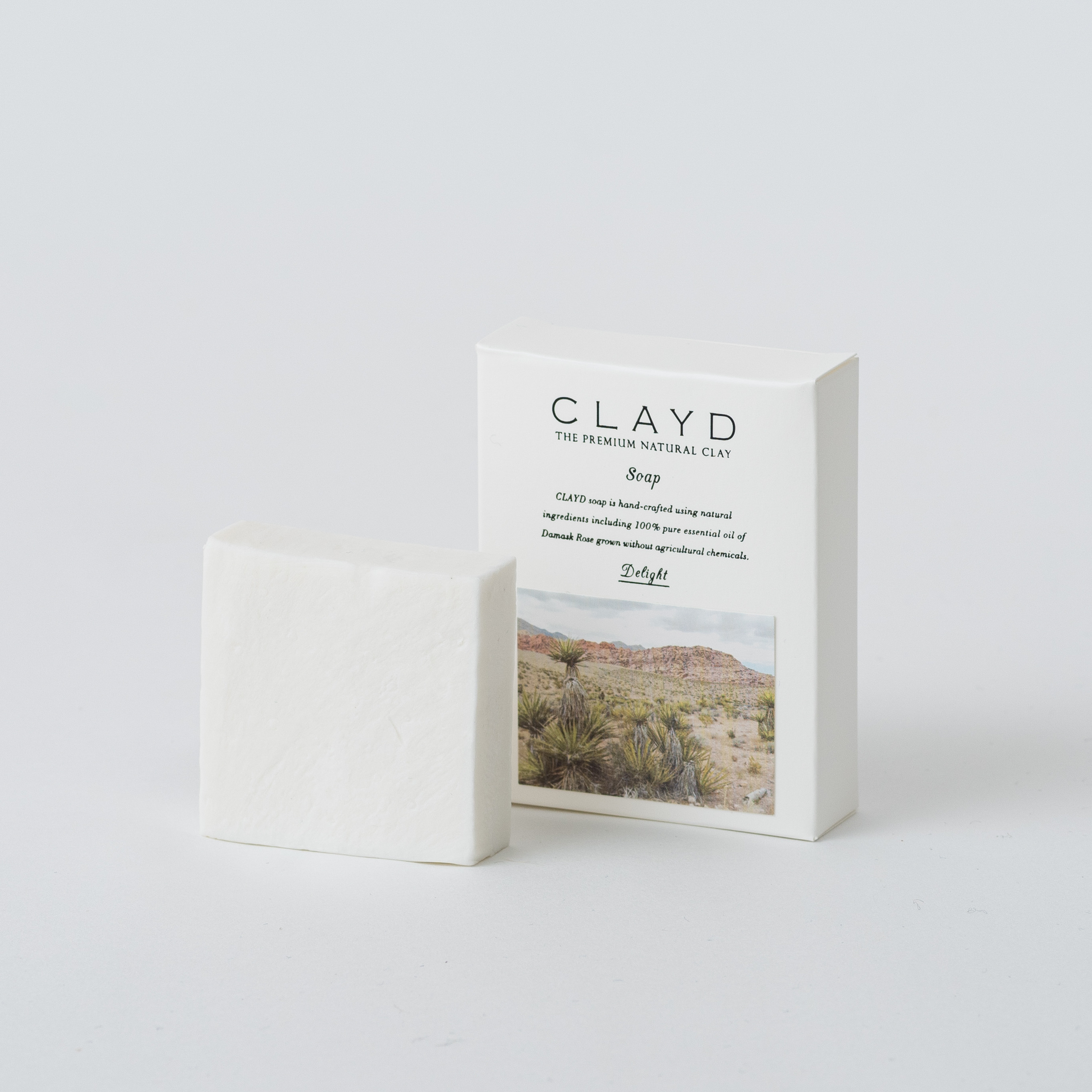 CLAYD SOAP -Damask Rose-